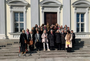 Besuch in Schloss Bellevue